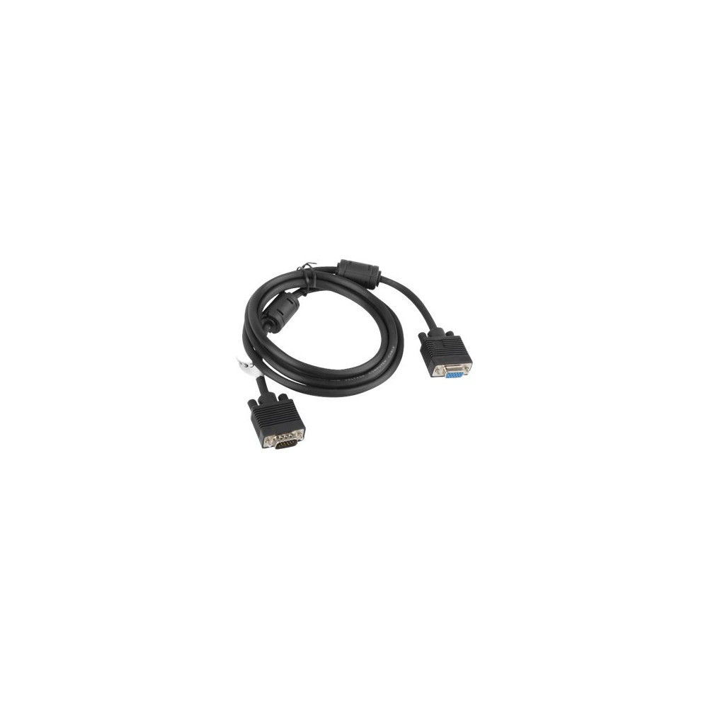 Produktbild för Lanberg - VGA-förlängningskabel - HD-15 (VGA) till HD-15 (VGA) - 1.8 m