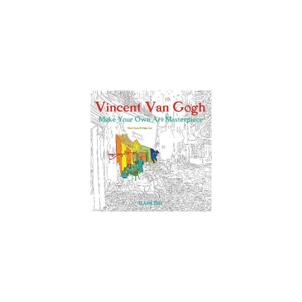 Produktbild för Vincent Van Gogh (Art Colouring Book) (pocket, eng)