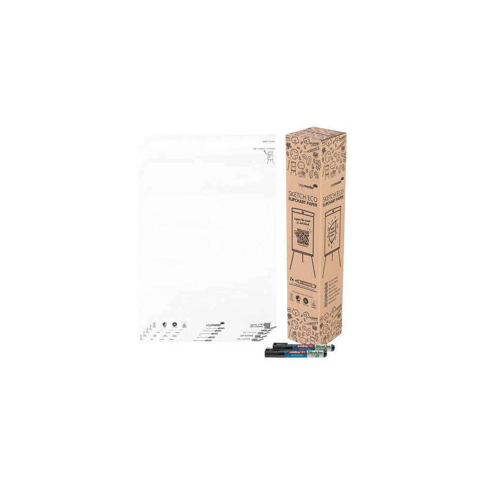 Produktbild för Blädderblock Sketch Eco 5x20st