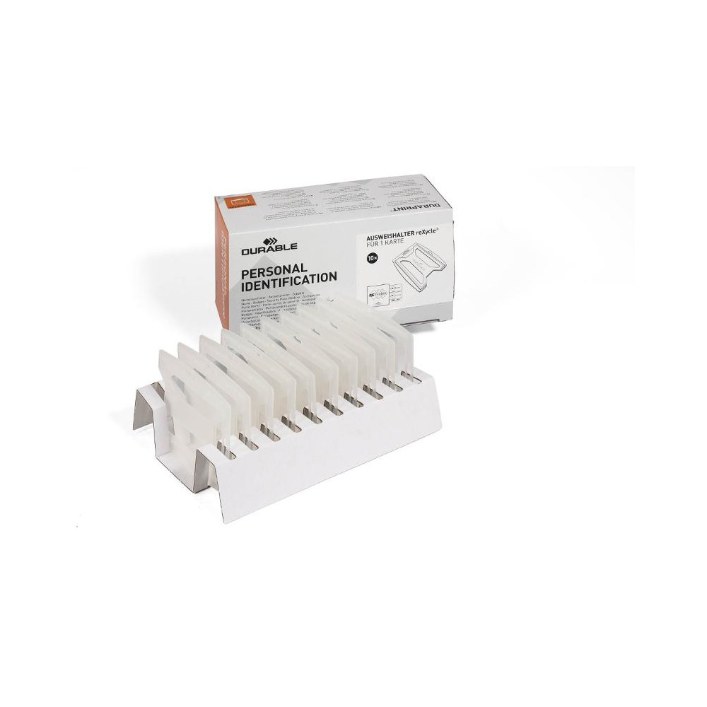 Produktbild för Korthållare DURABLE reXycle® 10/fp