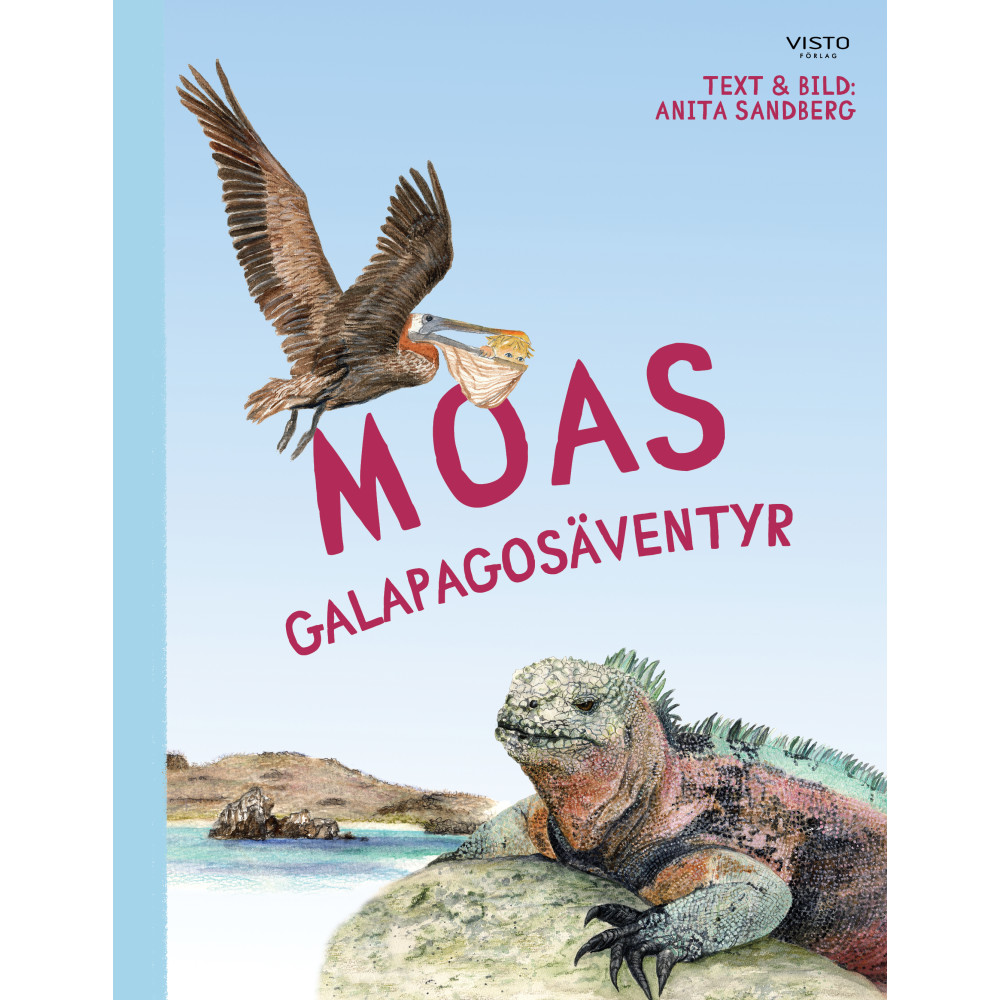 Produktbild för Moas Galapagosäventyr (inbunden)