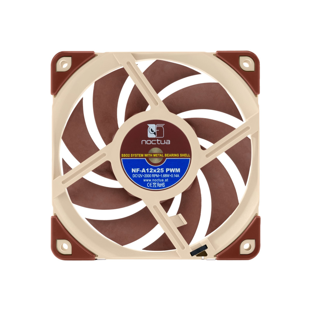 Produktbild för Noctua NF-A12x25 PWM - lådfläkt