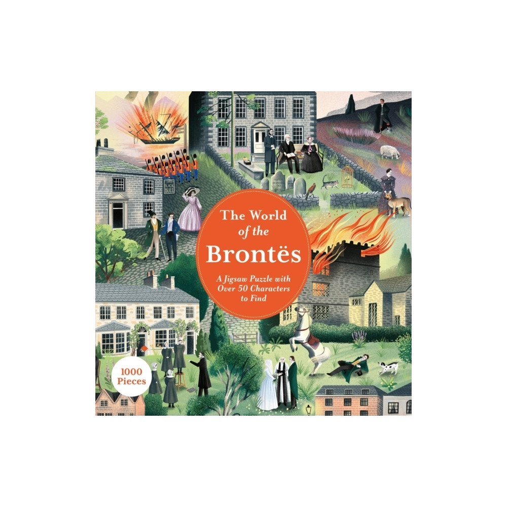 Produktbild för Pussel The World of the Brontës 1000 bitar