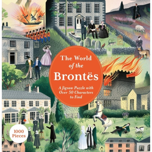 Amber Adams Pussel The World of the Brontës 1000 bitar - Pussel