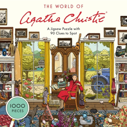 Ilya Milstein Pussel The World of Agatha Christie 1000 bitar (bok, eng)