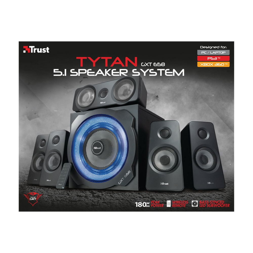 Produktbild för Trust GXT 658 TYTAN - högtalarsystem