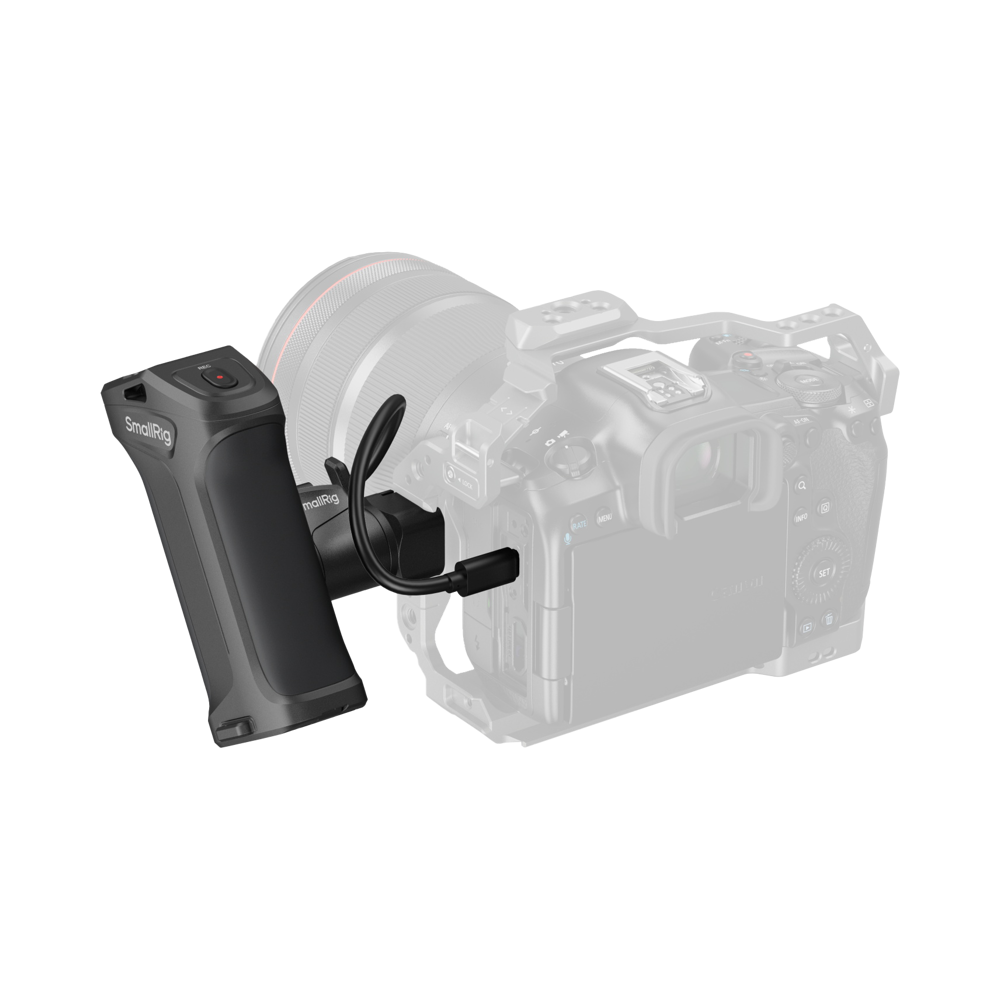 Produktbild för SmallRig 5235 Rotating Side Handle with Trigger REC for Selected Canon / Blackmagic Design Cameras