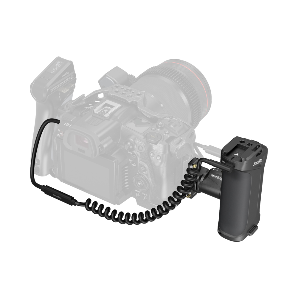 Produktbild för SmallRig 5235 Rotating Side Handle with Trigger REC for Selected Canon / Blackmagic Design Cameras