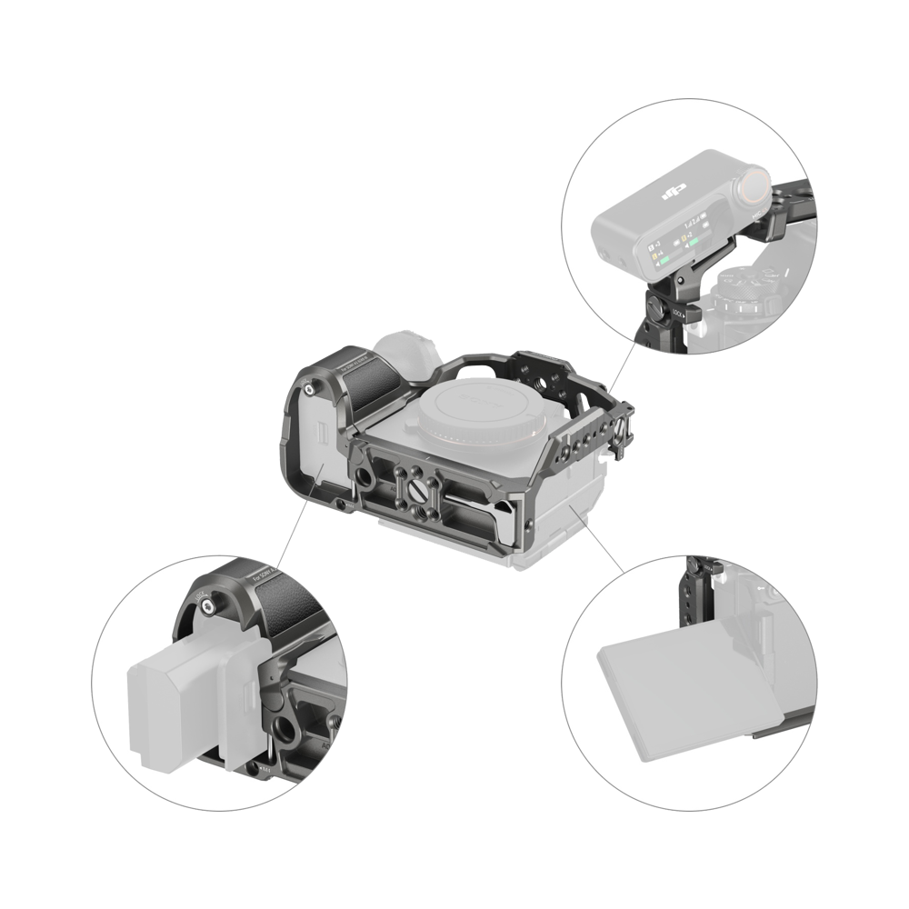 Produktbild för SmallRig 5187 Cage for Sony Alpha 1 II / Alpha 9 III