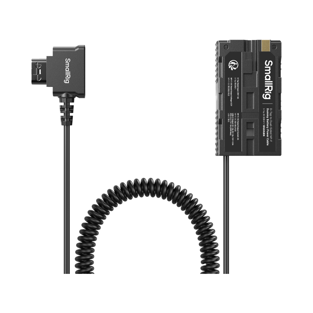 Produktbild för SmallRig 4884 D-Tap to Dual-Sided NP-F Dummy Battery Power Cable