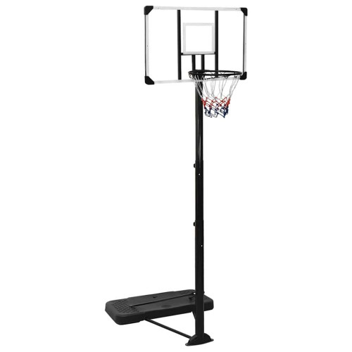 vidaXL Basketkorg transparent 256-361 cm polykarbonat