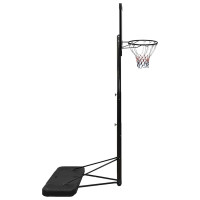Produktbild för Basketkorg transparent 256-361 cm polykarbonat