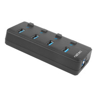 Produktbild för Natec MANTIS 2 - hubb - 4 portar