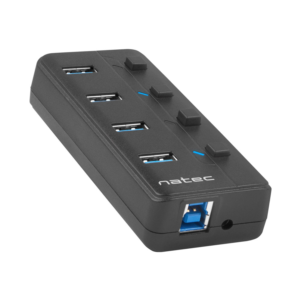 Produktbild för Natec MANTIS 2 - hubb - 4 portar