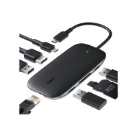 Produktbild för Aukey Unity Link PD III - dockningsstation - USB-C - HDMI - 1GbE