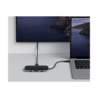 Produktbild för Aukey Unity Link PD III - dockningsstation - USB-C - HDMI - 1GbE