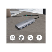 Produktbild för Unitek uHUB P5+ H1107A - hubb - 5 portar