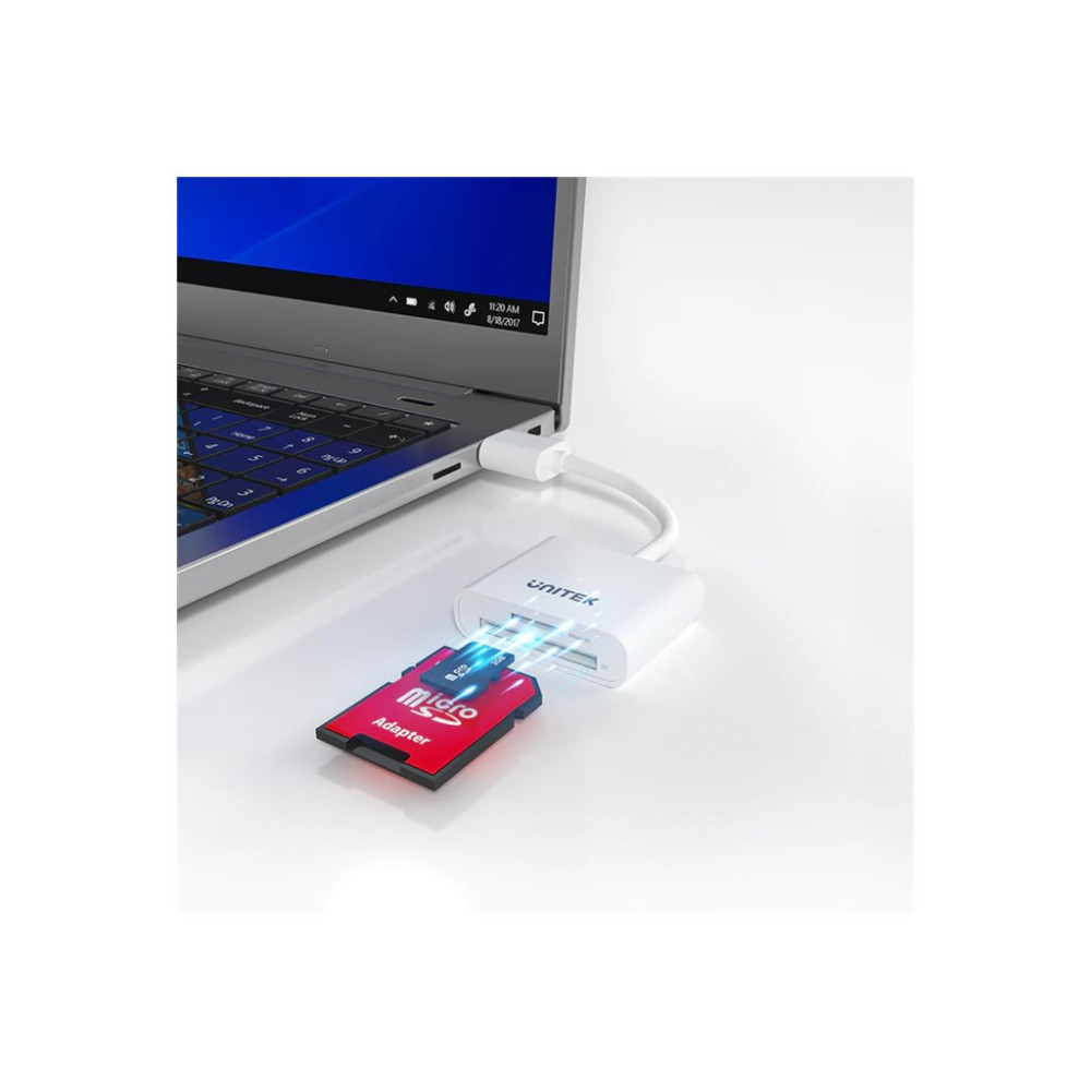 Produktbild för Unitek Y-9321 - kortläsare - USB 3.0