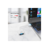Produktbild för Unitek Y-9321 - kortläsare - USB 3.0