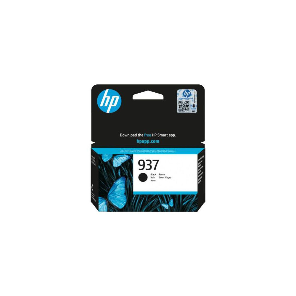 Produktbild för Bläckpatron HP 4S6W5NE 937 Svart