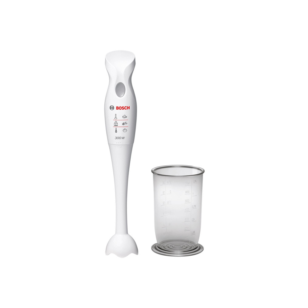 Produktbild för Bosch MSM 6B150 - handmixer - vit / grå
