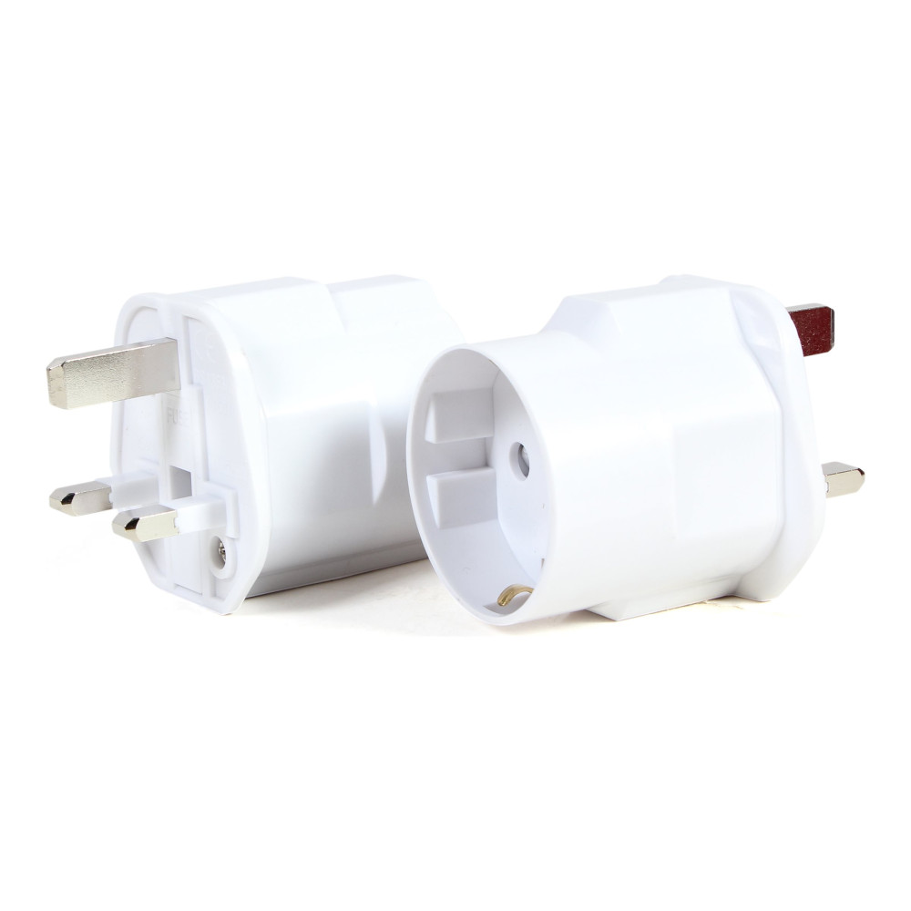 Produktbild för Cablexpert - adapter för effektkontakt - 3-pol till CEE 7/4