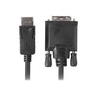 Produktbild för Lanberg - videoadapterkabel - DisplayPort till DVI-D - 3 m