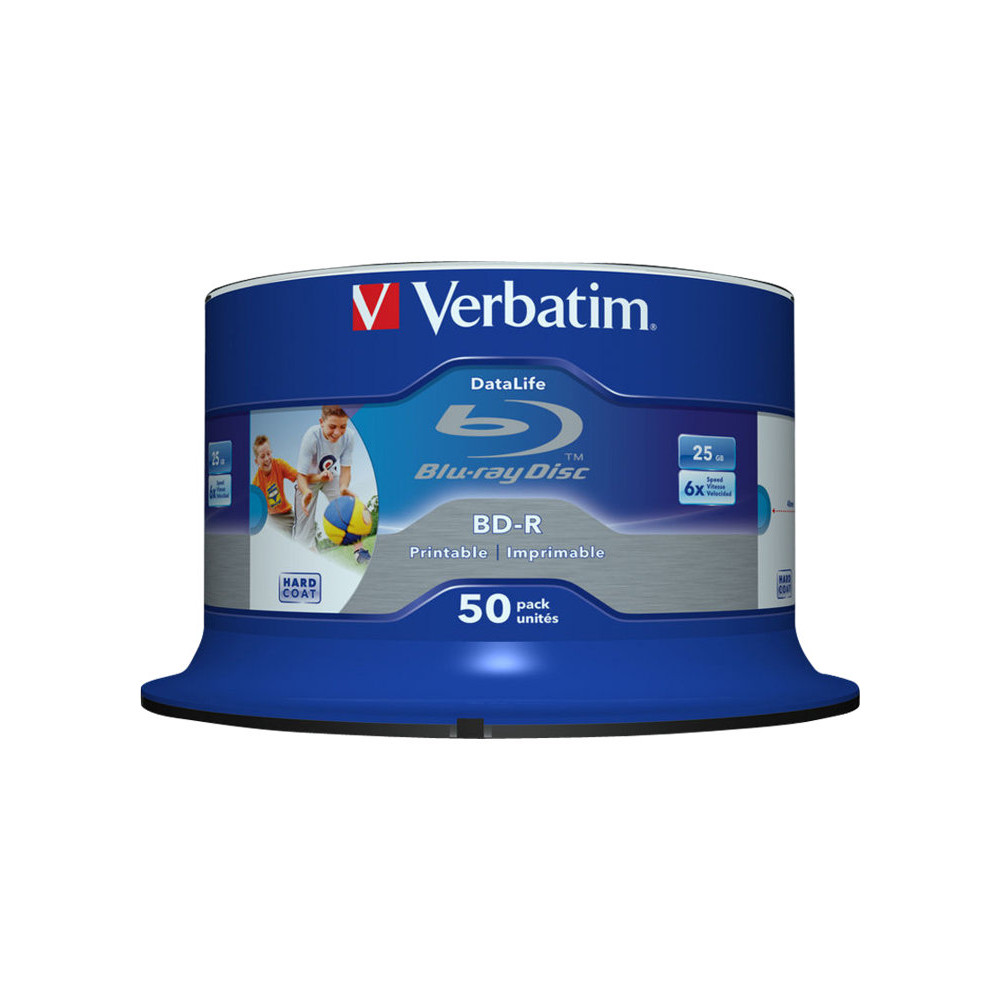Produktbild för Verbatim DataLife - BD-R x 50 - 25 GB - lagringsmedier