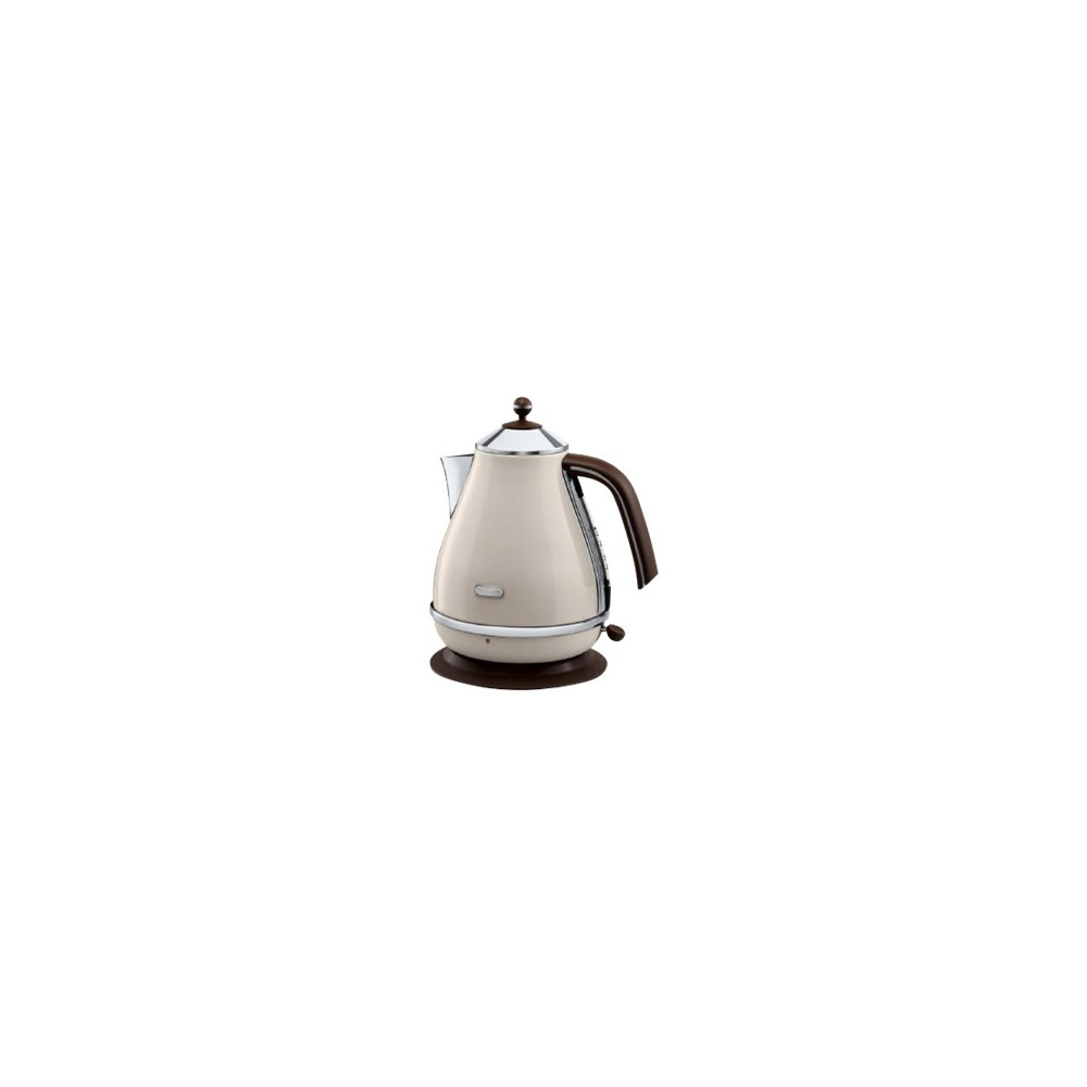 Produktbild för De'Longhi Icona Vintage KBOV 2001.BG - vattenkokare - kräm