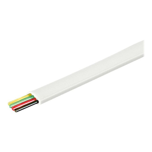Goobay goobay telefonkabel i bulk - 100 m - vit