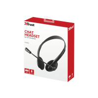 Produktbild för Trust Primo Chat Headset - headset - 3,5 mm kontakt