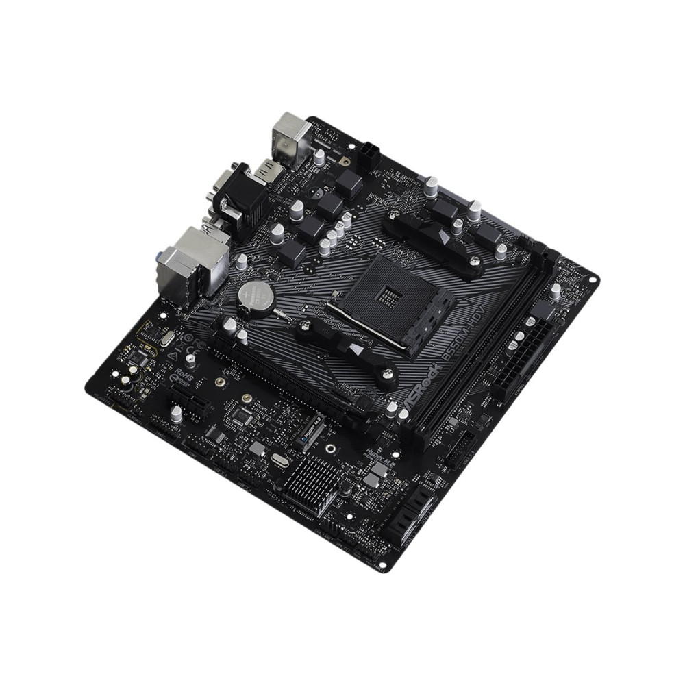 Produktbild för ASRock B550M-HDV - moderkort - micro ATX - Socket AM4 - AMD B550