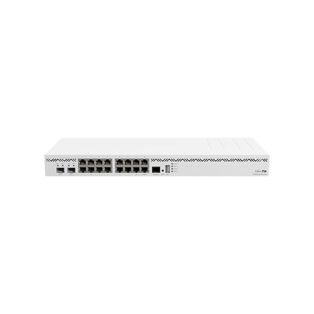 Produktbild för MikroTik Cloud Core Router CCR2004-16G-2S+ - router - rackmonterbar