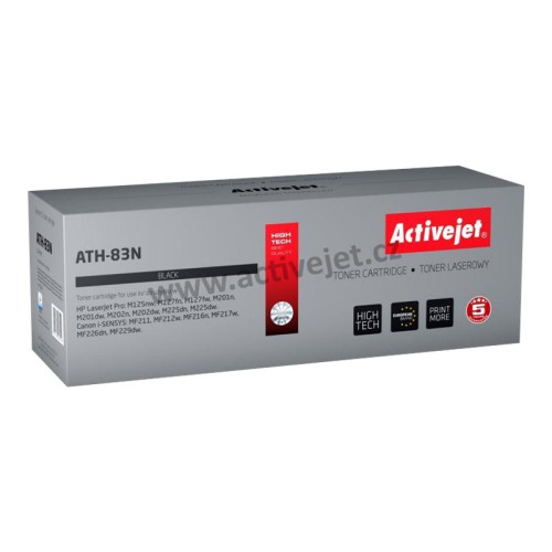 ActiveJet ActiveJet ATH-83NX - svart - kompatibel - tonerkassett (alternativ för: Canon CRG-737, HP 83X, HP CF283X)