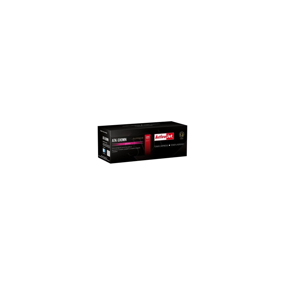 Produktbild för ActiveJet Supreme ATK-590MN - magenta - kompatibel - tonerkassett (alternativ för: Kyocera TK-590M)