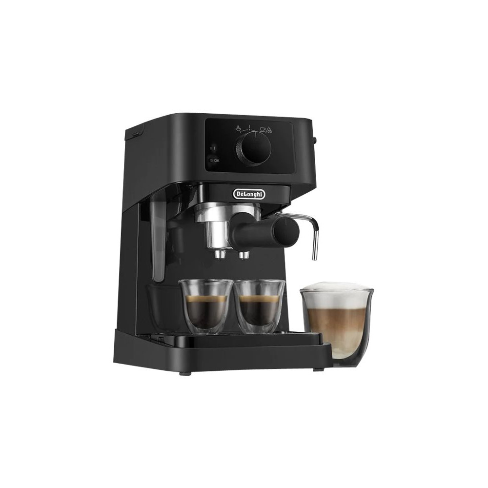 Produktbild för De'Longhi Stilosa EC230.BK - kaffemaskin med mjölkskummare - 15 bar - svart