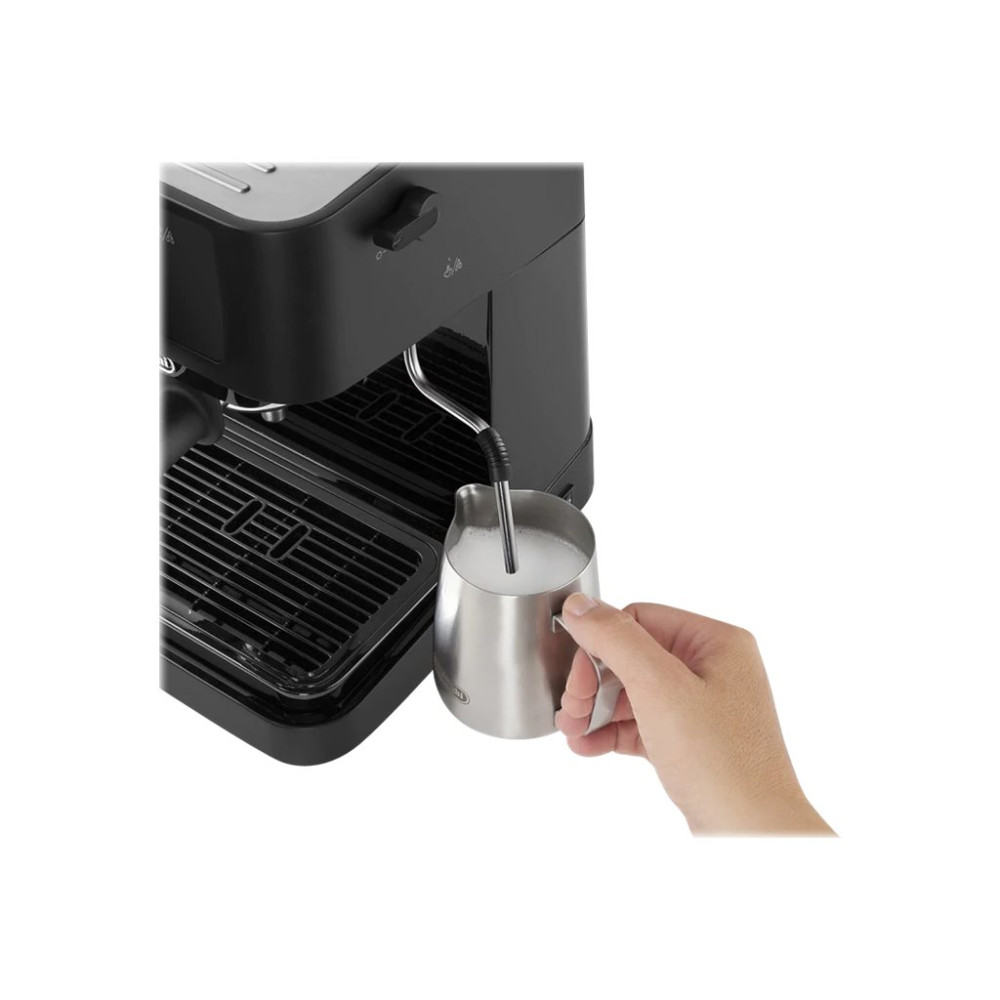 Produktbild för De'Longhi Stilosa EC230.BK - kaffemaskin med mjölkskummare - 15 bar - svart