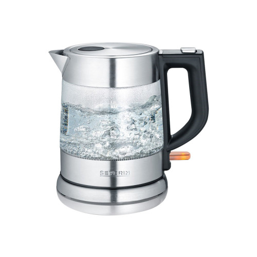 SEVERIN Elektrogeräte GmbH SEVERIN WK 3468 - vattenkokare - glas/rostfritt stål/svart