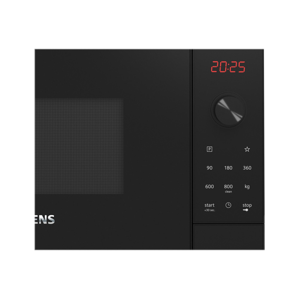 Produktbild för Siemens iQ300 FF023LMB2 - mikrovågsugn - fristående - svart / rostfritt stål