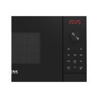 Produktbild för Siemens iQ300 FF023LMB2 - mikrovågsugn - fristående - svart / rostfritt stål