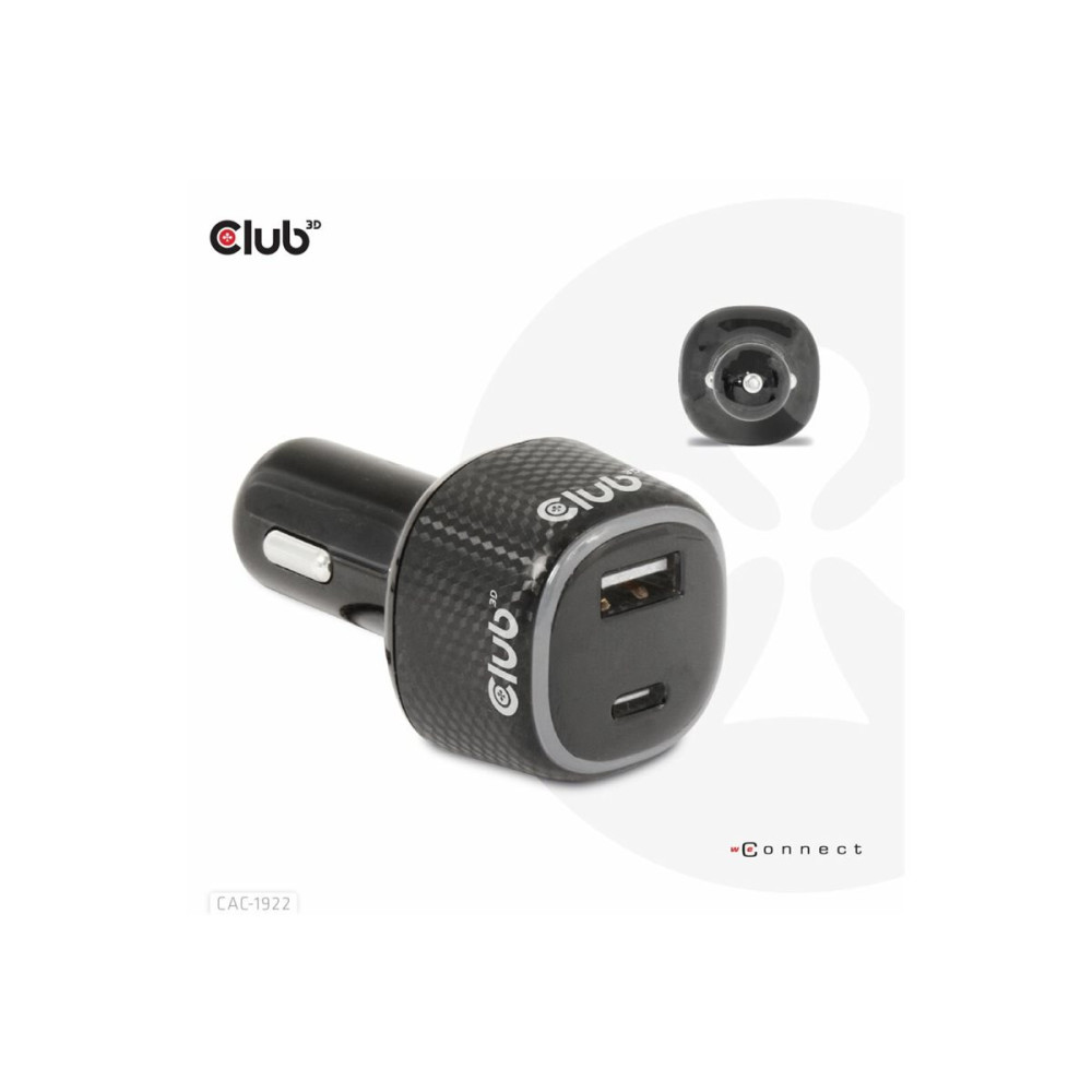 Produktbild för Club 3D - strömadapter för bil - 63 Watt