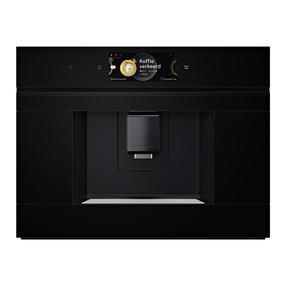 Produktbild för Bosch Series | 8 CTL7181B0 - automatisk kaffekokare med mjölkskummare - 19 bar - svart