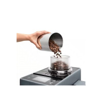 Produktbild för De'Longhi Rivelia EXAM440.55.G - automatisk kaffekokare med mjölkskummare - 19 bar - stengrå