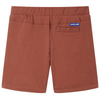 Produktbild för Barnshorts med snöre brun 104