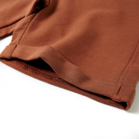 Produktbild för Barnshorts med snöre brun 104