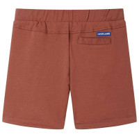 Produktbild för Barnshorts med snöre brun 116