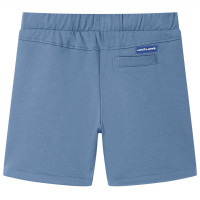 Produktbild för Barnshorts med snöre mörkblå 92