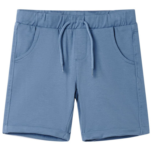 vidaXL Barnshorts med snöre mörkblå 104 - Klänningar, Kjolar & Tunikor