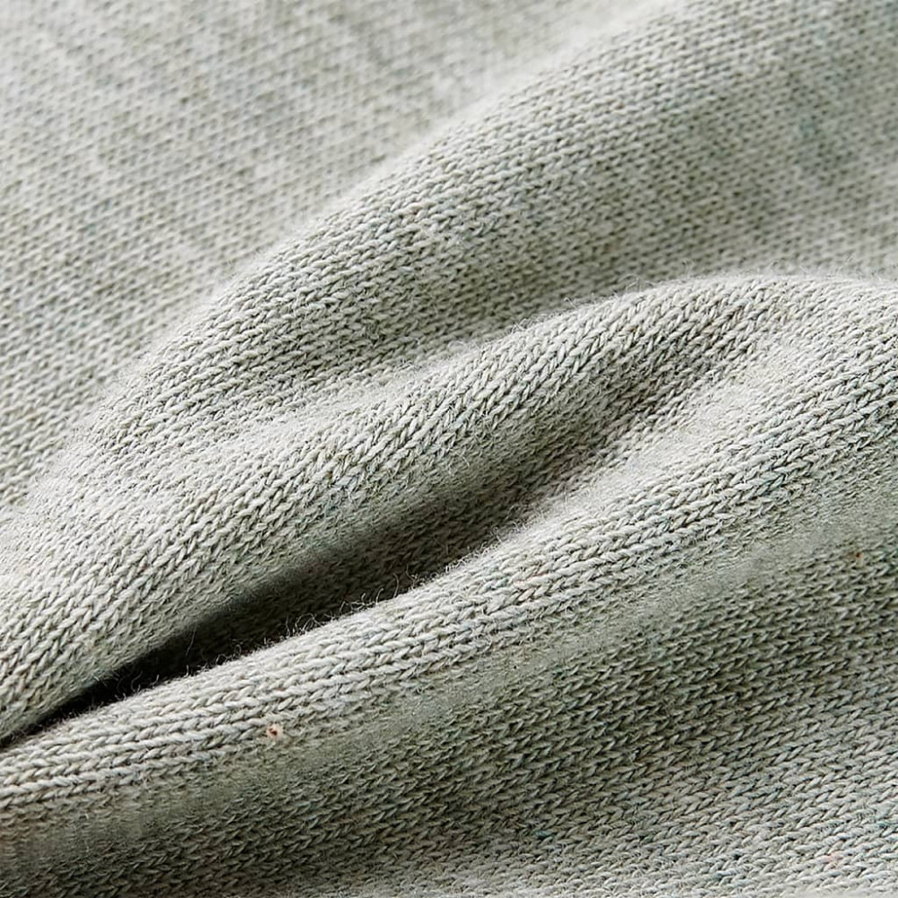Produktbild för Barnshorts med snöre blandad ljus khaki melange 140