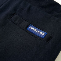 Produktbild för Barnshorts marinblå 92
